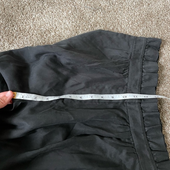 NWT & Other Stories - Black Ruffle High Rise Pants - Picture 10 of 10